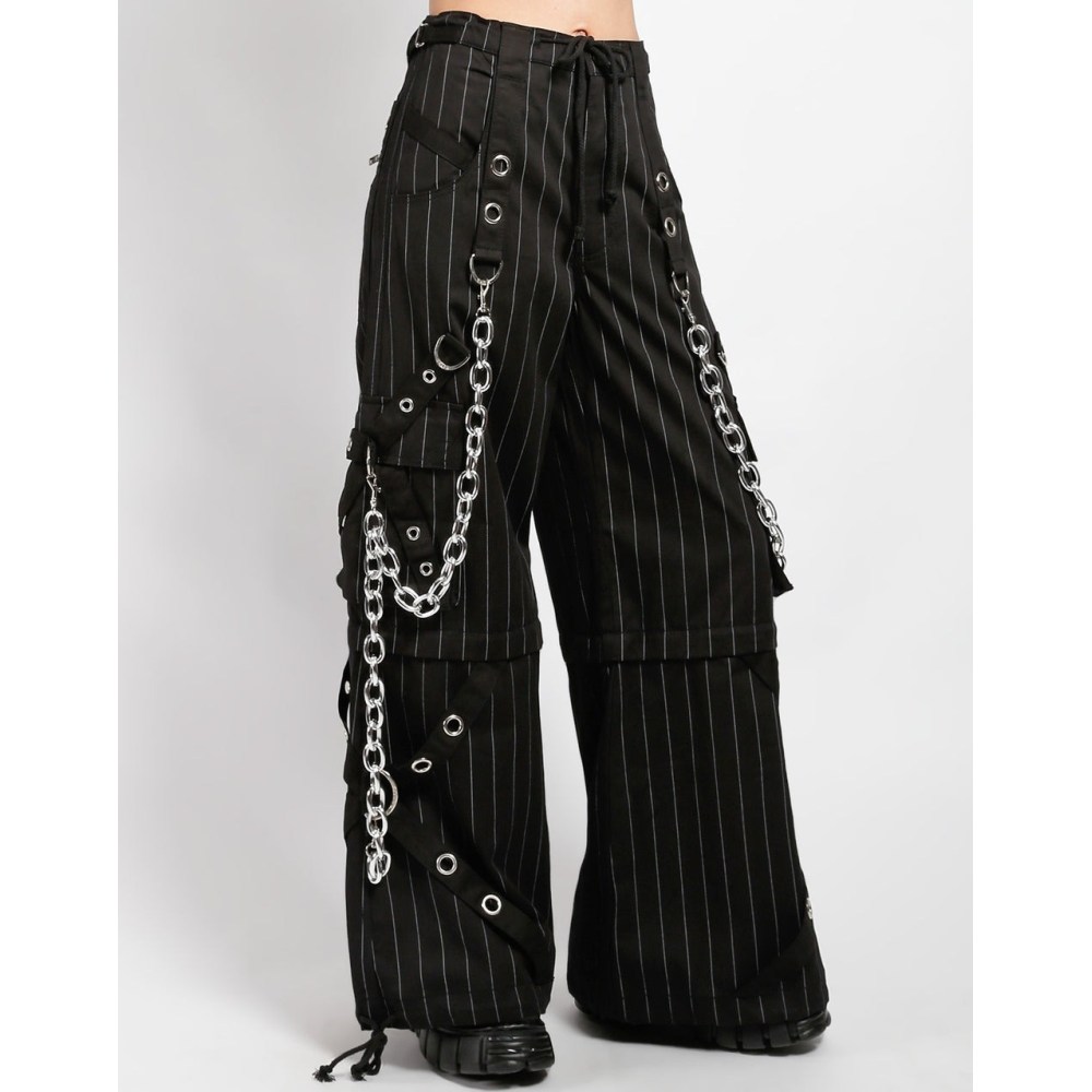 Tripp NYC - Godfather Chain Weite Hose - Schwarz/Weiß